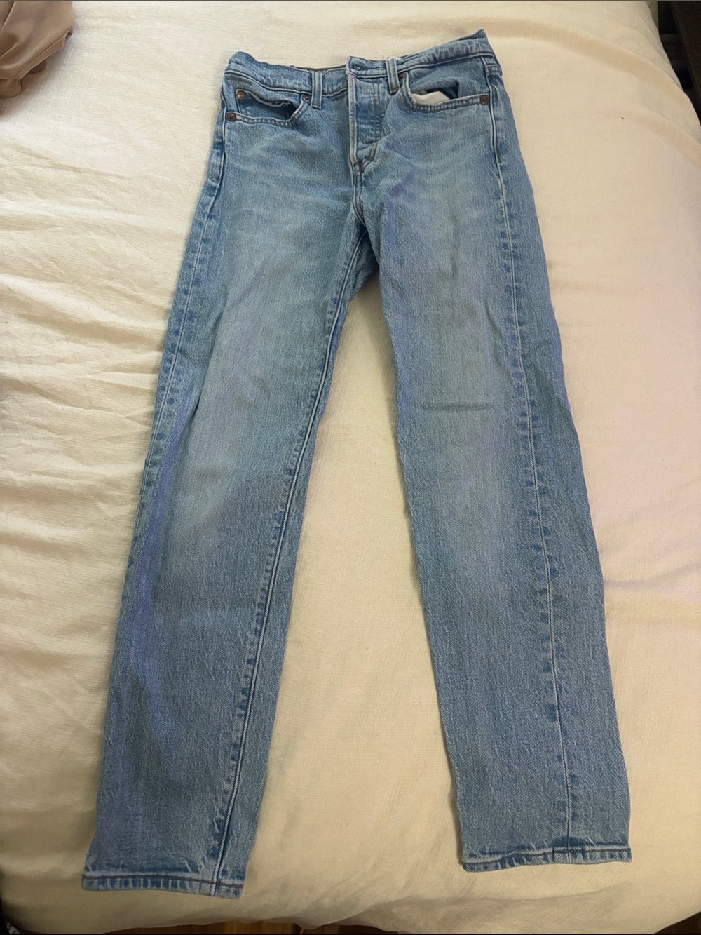 Levi's Light Blue Slim Straight Jeans